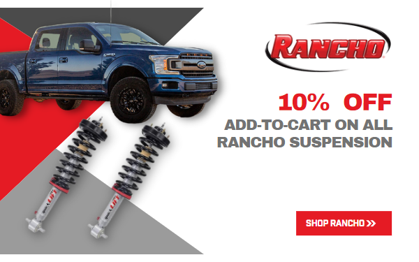 RANEED ADD-TO-CART ON ALL RANCHO SUSPENSION 