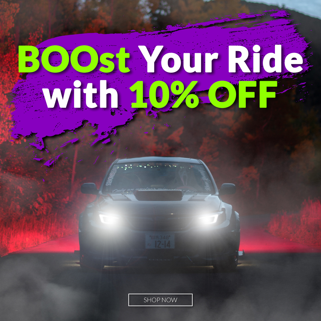 BOOst Your Ride Rally Sport Direct