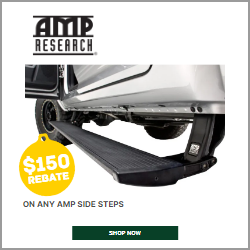 $150 Rebate on any AMP Powerstep products until 12/31