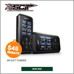 Shop $45 Rebate on SCT tuners until 12/31