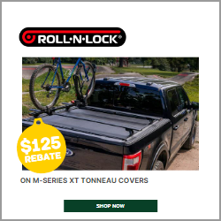 $125 Rebate On Roll-N-Lock M-Series Bed Covers Now