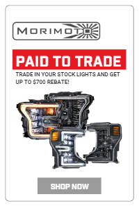 Trade in stock lights to Morimoto and get up to $700 rebate with their Paid to Trade program