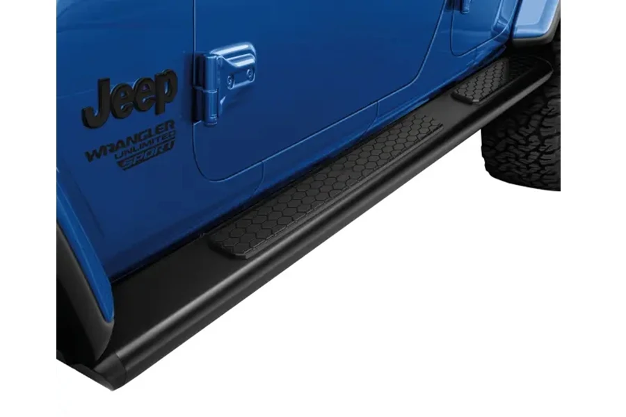 Mopar Tubular Side Step Kit - Black JL 4Dr